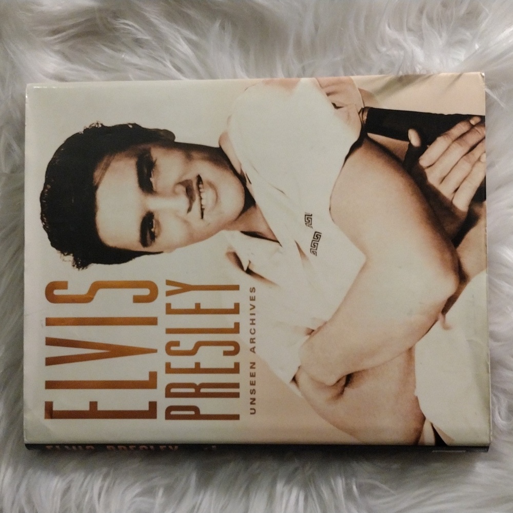 Elvis Presley Unseen Archives hardback book with coversleeve Very good condition
